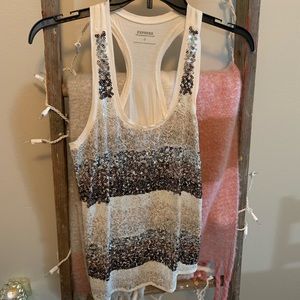 3/$15 Express tank top with sequins